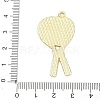 Tennis Alloy Enamel Pendants AL-CBA292F-02J-G-3