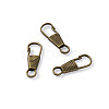 Iron Keychain Clasp Findings IFIN-TAC0002-11AB-11