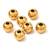 304 Stainless Steel Smooth Round Spacer Beads X-STAS-M006-01A-G-1