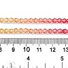 Gradient Color Baking Paint Glass Bead Strands DGLA-A039-T2mm-A03-5
