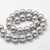 Shell Pearl Beads Strands BSHE-L026-05-12mm-2