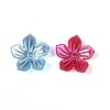 UV Plating Acrylic Beads Cap OACR-B025-01B-2