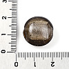 Handmade Silver Foil Glass Beads SLF15mmY-M-4