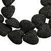 Dyed Natural Lava Rock Bead Strands G917-11-3