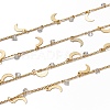 Handmade Brass Curb Chains CHC-I036-66G-1