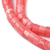Synthetic Rhodochrosite Beads Strands G-K368-A07-02-4