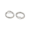 Tarnish Resistant 304 Stainless Steel Open Jump Rings STAS-E067-08-10mm-3