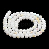 Opaque Solid Color Imitation Jade Glass Beads Strands EGLA-A039-P4mm-L15-2