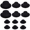 12Pcs 3 Styles EVA Cloth Mini Hat Fascinator Base AJEW-BC0007-02-1