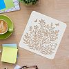Plastic Reusable Drawing Painting Stencils Templates DIY-WH0172-465-3