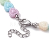 Acrylic Beaded Kids Necklaces NJEW-JN04708-01-5
