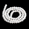 Opaque Solid Color Electroplate Glass Beads Strands GLAA-F029-P4mm-A15-2