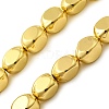 Electroplate Glass Beads Strands EGLA-F166-02B-2