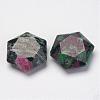 Natural Ruby in Zoisite Pendants G-P264-04-2