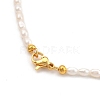 Key Brass Pendant Necklaces NJEW-JN02972-04-3