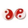 Printed Natural Freshwater Shell Beads SHEL-R129-07C-02-2