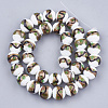 Handmade Gold Sand Lampwork Beads LAMP-T006-02K-2