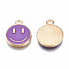 Alloy Enamel Charms ENAM-S121-165D-RS-3