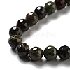 Natural Dragon Blood Beads Strands G-E571-30B-4