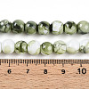 Baking Paint Glass Beads Strands DGLA-N003-8mm-C06-5