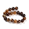Natural Striped Agate/Banded Agate Beads Strands G-Z060-A01-C10-3