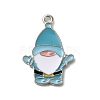 Winter Theme Alloy Enamel Pendants ENAM-M002-04Q-P-1