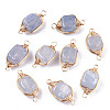 Natural Agate Links Connectors G-T131-99C-1