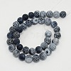 Weathered Agate Beads Strand G-E403-79-4mm-1