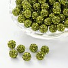 Pave Disco Ball Beads RB-H258-8MM-228-1