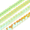 Lt.Green With AB Color Paillette/Sequins Roll X-BS85Y-3