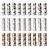 30Pcs 3 Colors Rack Plating Aluminum Beads ALUM-TA0001-04-2