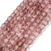 Natural Strawberry Quartz Beads Strands G-H042-A11-02-1