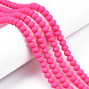 Handmade Polymer Clay Beads Strands CLAY-N008-053-09-5