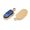 Natural Lapis Lazuli Rectangle Charms STAS-I325-141A-G-2