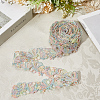 5 Yards Flower Polyester Lace Ribbon OCOR-GF0004-95D-3