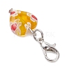 Handmade Millefiori Lampwork Pendant Decorations HJEW-JM04313-5