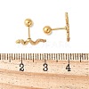 304 Stainless Steel Stud Earrings for Women EJEW-E603-02G-2