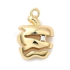 Brass Rhinestone Pendants KK-D003-02G-2