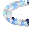 Glass Beads Strands EGLA-A034-M6mm-40-3