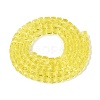Transparent Glass Beads Strands LS-GLAA-R041-8x8mm-A01-2