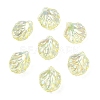 50Pcs Transparent Acrylic Pendants MACR-YW0004-17C-1