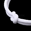 3MM Round Nylon Braided Cord Bracelet Making FB-CBAA152-03G-30-3