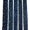Electroplate Opaque Solid Color Glass Beads Strands EGLA-A044-P3mm-L16-2