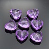 Transparent Acrylic Beads PL318Y-6-2
