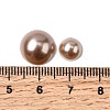 1Box ABS Plastic Imitation Pearl Dome Cabochons SACR-X0002-49-B-3