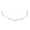 Adjustable Natural Cultured Freshwater Pearl Rice Beaded Necklaces for Women NJEW-JN06341-3