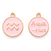 Alloy Enamel Pendants LS-ENAM-S124-01A-09J-1