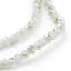 1 Strand Electroplate Imitation Jade Glass Beads Strands X-EGLA-J025-H02-3