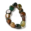 Natural Agate Beads Strands G-H295-D01-05-3
