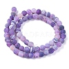 Natural Weathered Agate Beads Strands G-L534-01-6mm-3